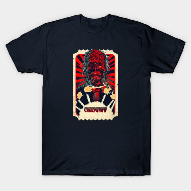 Ticket For The Creepshow T-Shirt by MartInTheWall Shop